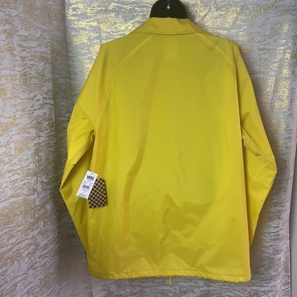 Vans Yellow Torrey Sulphur Coaches menโs Jacket size M - Picture 11 of 15